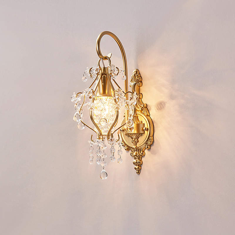 Crystal lamp wall lamp Lighting decoration Home lighting Lighting lamps and lanterns