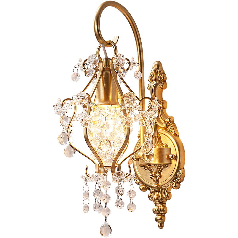 Crystal lamp wall lamp Lighting decoration Home lighting Lighting lamps and lanterns