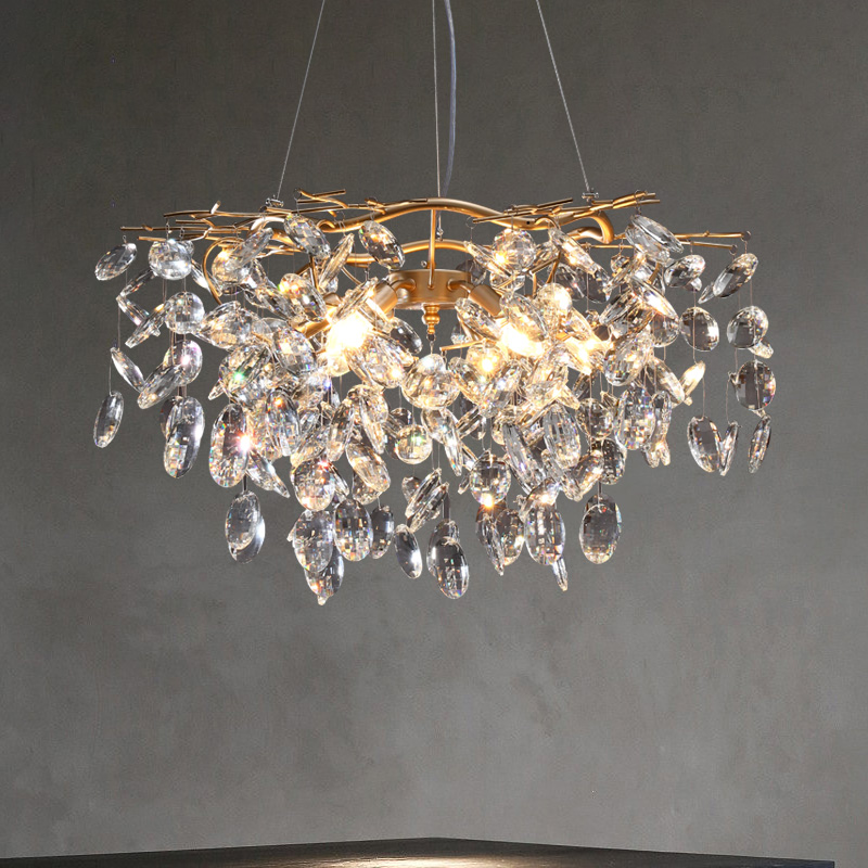 crystal chandelier decoration light pendant light baccarat crystal crystal chandelier lighting