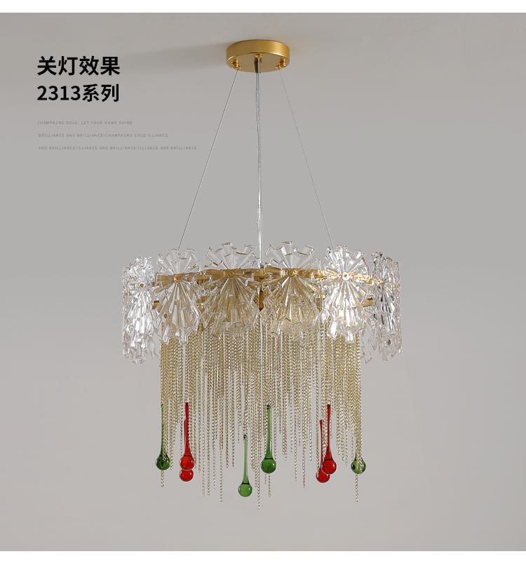 chandelier lighting pendant lighting pendant light modern crystal chandelier led decoration light  8