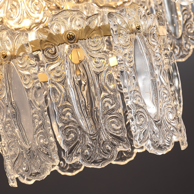 chandelier lighting Art glass long Chandelier crystal chandelier decoration light ceiling lamp