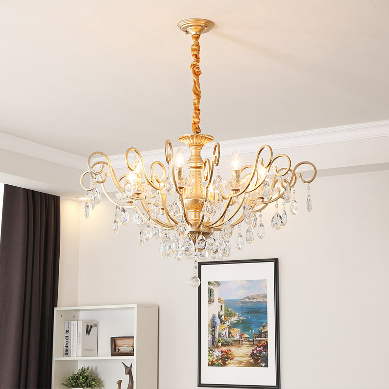 crystal chandelier pendant lamp crystal chandelier light luxury chandelier lighting