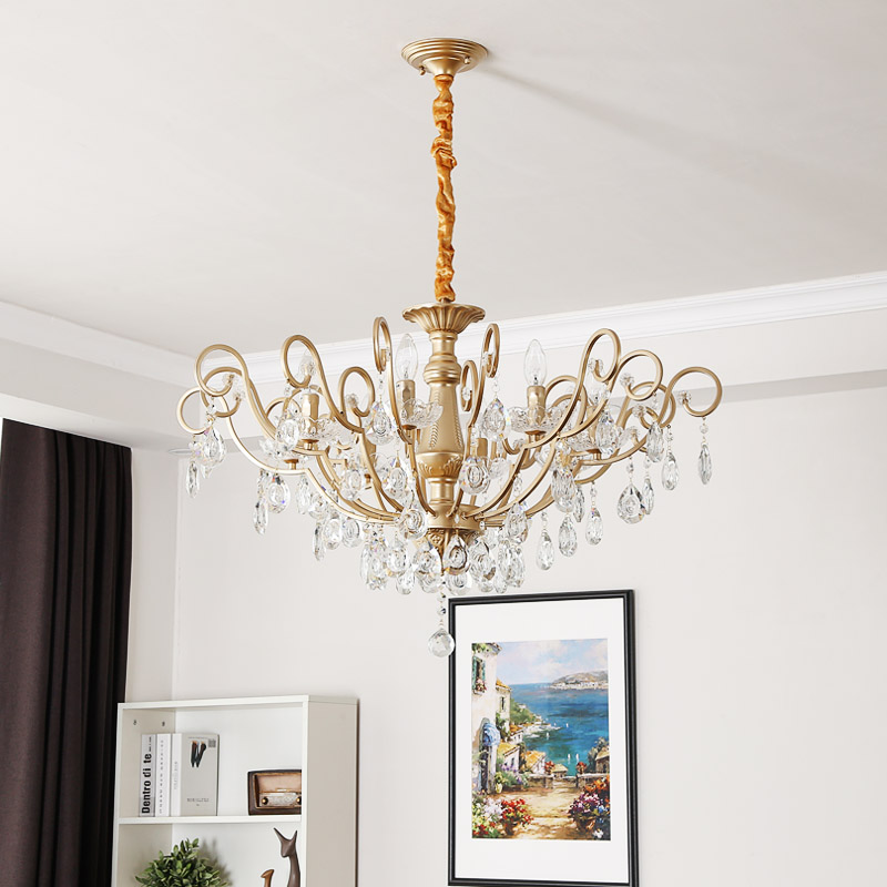 crystal chandelier pendant lamp crystal chandelier light luxury chandelier lighting