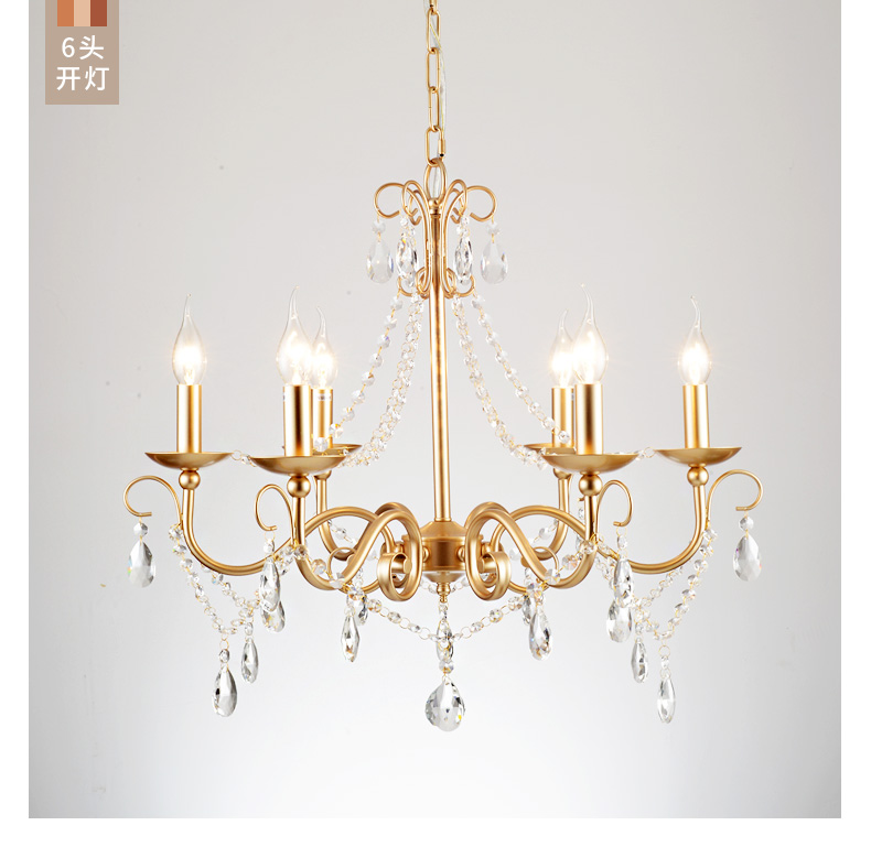 Home lighting manufacturer crystal chandelier Lighting decoration  9