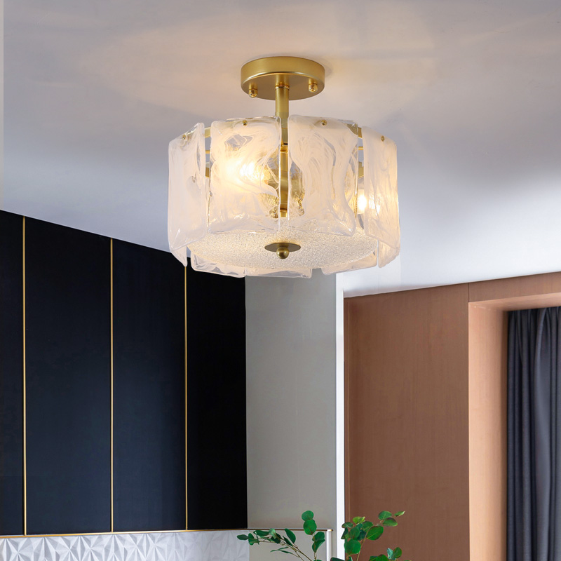 Modern chandelier rope lighting pendant light glass chandelier crystal lamp