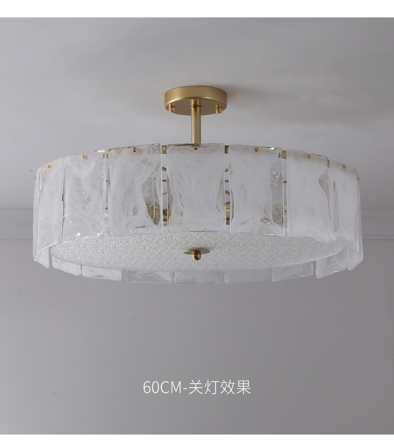 Modern chandelier rope lighting pendant light glass chandelier crystal lamp  8