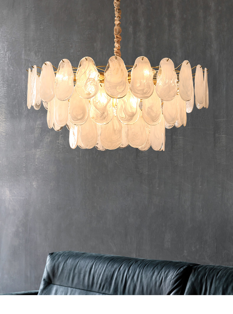 modern lighting rope lighting pendant lamp glass chandelier ceiling lamp