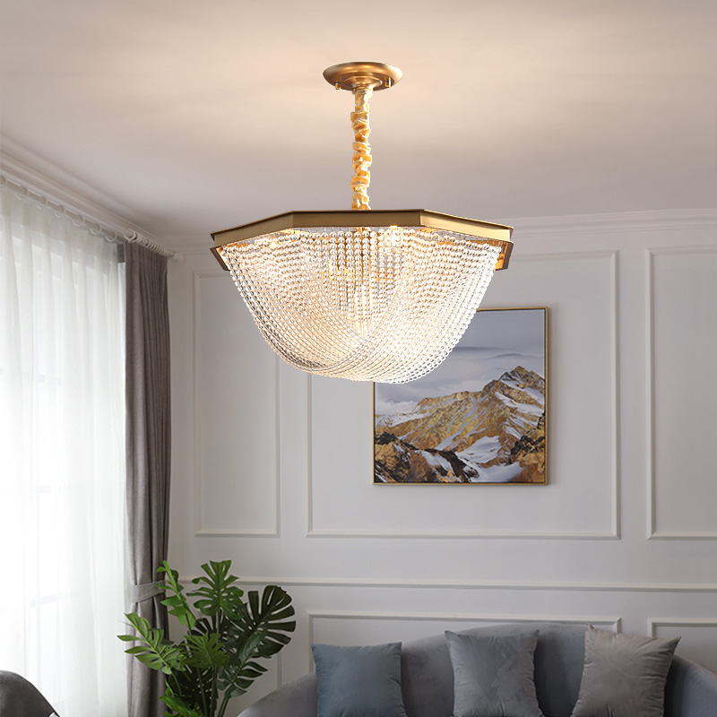 crystal chandelier lamp Lighting decoration manufacturer Indoor lighting