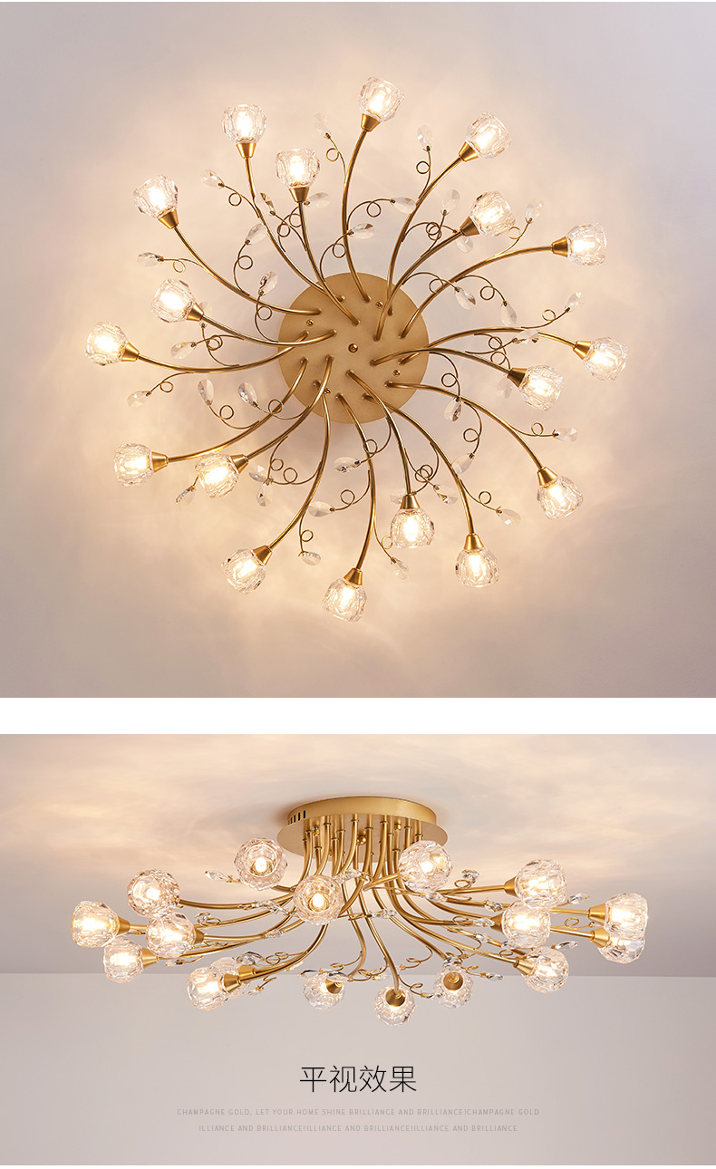 modern chandelier crystal light chandelier lighting fancy room light Wholesale droplight  10