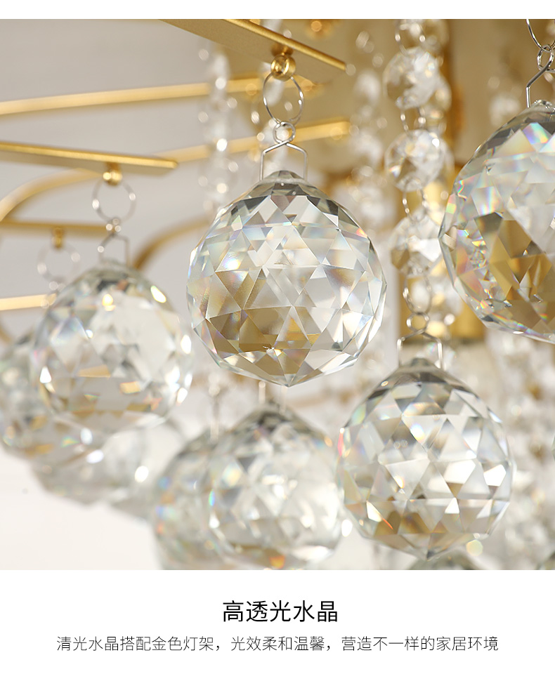 crystal chandelier modern lighting pendant lighting ceiling lamp  11