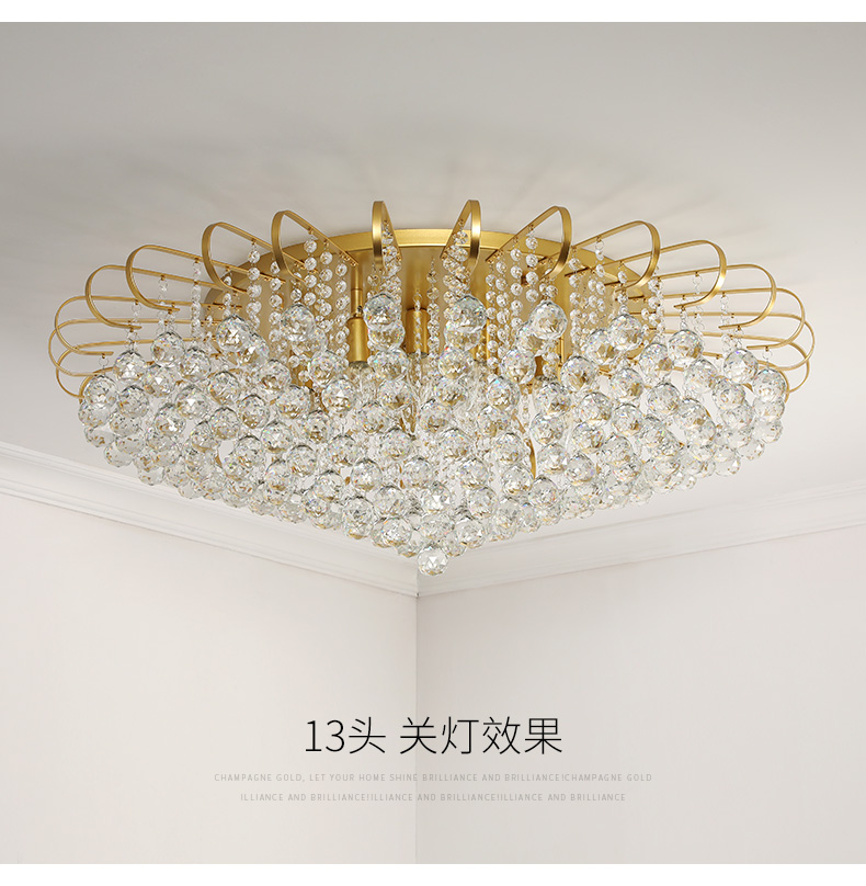 crystal chandelier modern lighting pendant lighting ceiling lamp  8