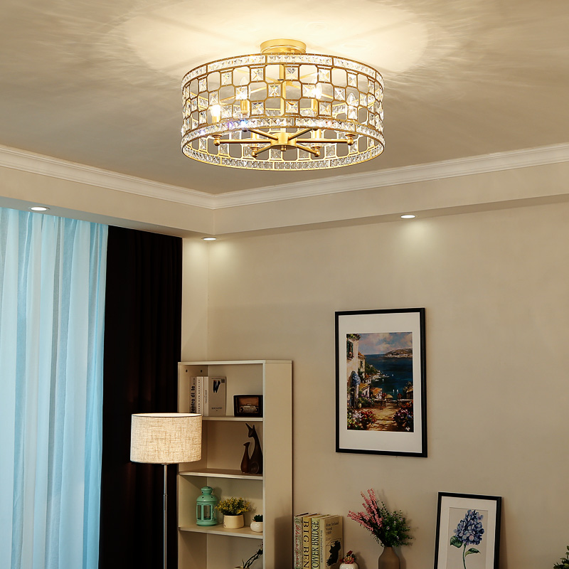 Crystal ceiling lamp lighting and illumination home lighting modern lightings