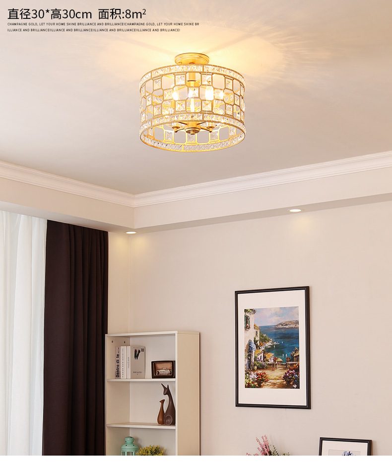 Crystal ceiling lamp lighting and illumination home lighting modern lightings 7