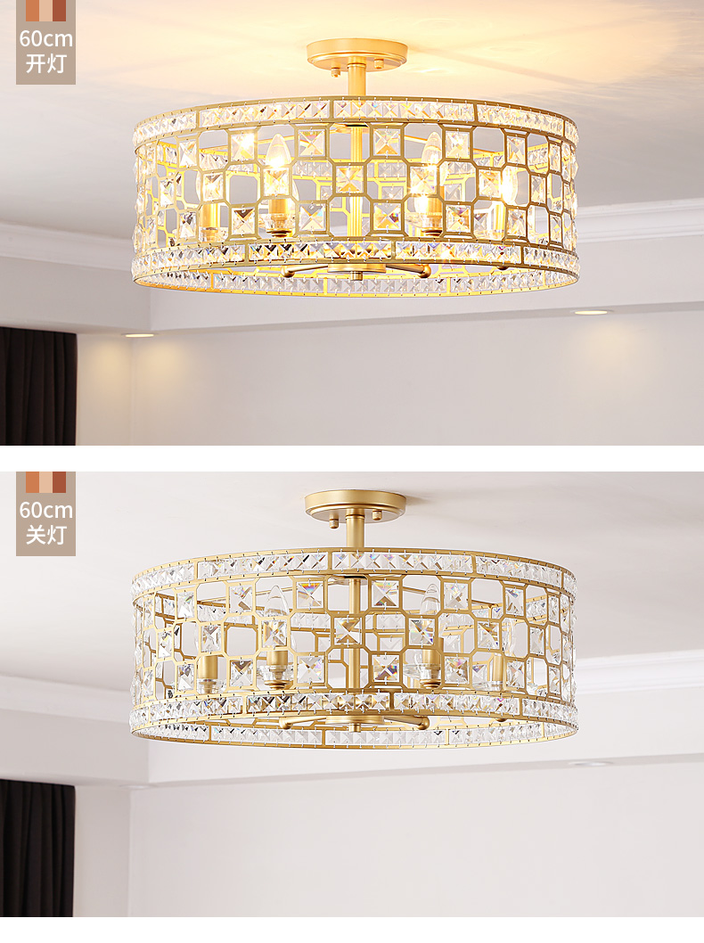 Crystal ceiling lamp lighting and illumination home lighting modern lightings 8