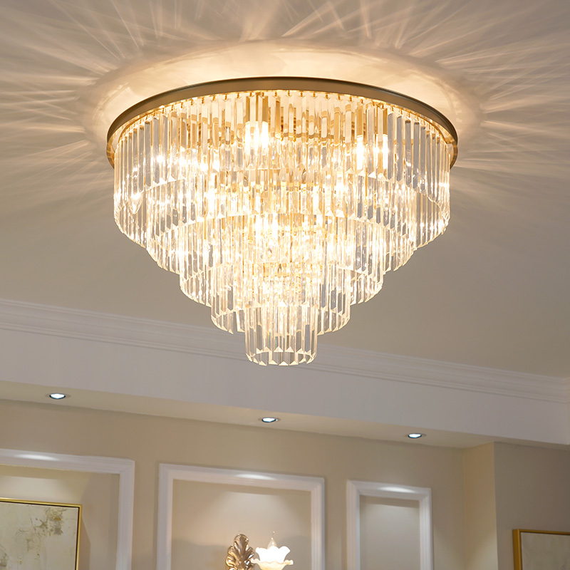 Crystal ceiling lamp crystal chandelier lighting chandelier lamp led rope light modern lamp