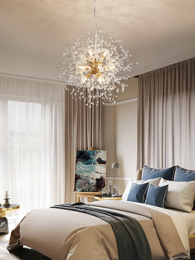 crystal chandelier chandelier light crystal hotel modern lighting pendant lamp  7