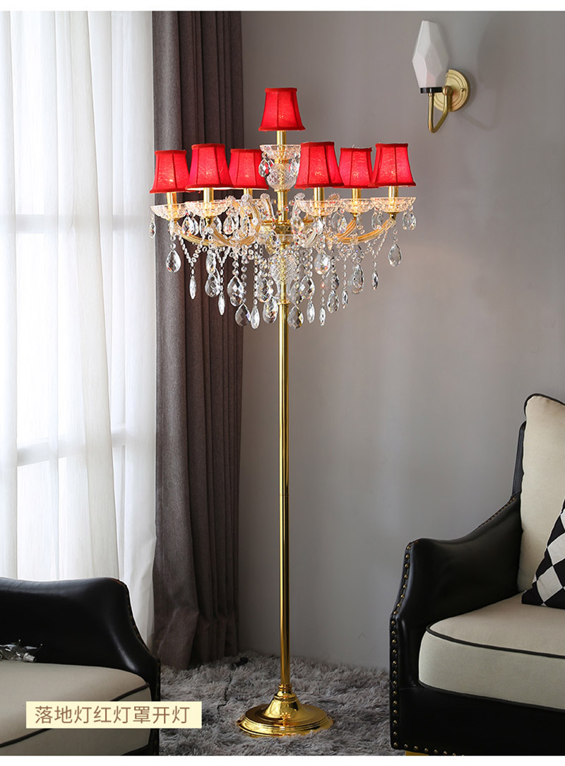 crystal floor lamp decorative lighting indoor lighting crystal lamp11