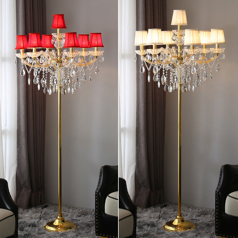 Crystal Floor Lamp Decorative Lighting Indoor Lighting Crystal Lamp