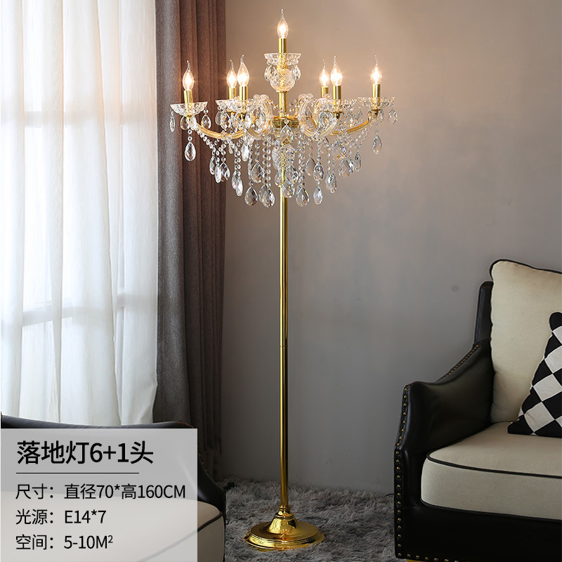 Crystal Floor Lamp Decorative Lighting Indoor Lighting Crystal Lamp