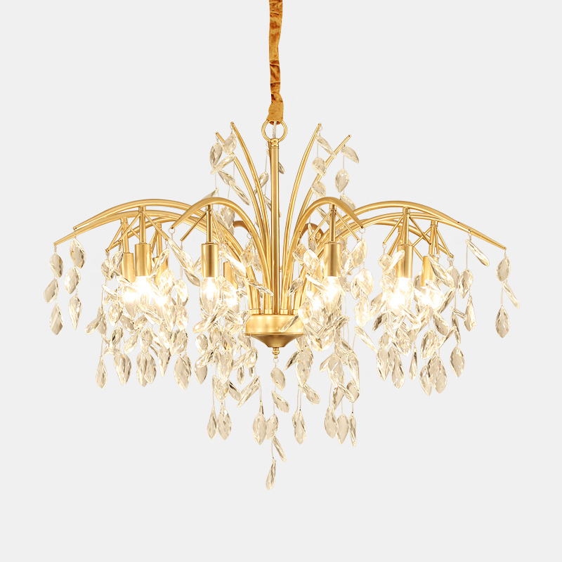 Indoor Lighting  Pendant Lighting Decoration Crystal Chandelier Lighting