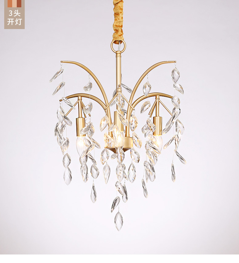 indoor lighting  pendant lighting decoration crystal chandelier lighting12