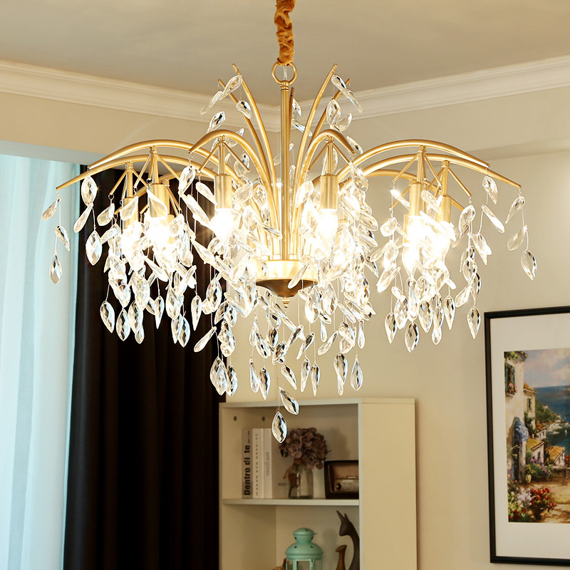 Indoor Lighting  Pendant Lighting Decoration Crystal Chandelier Lighting