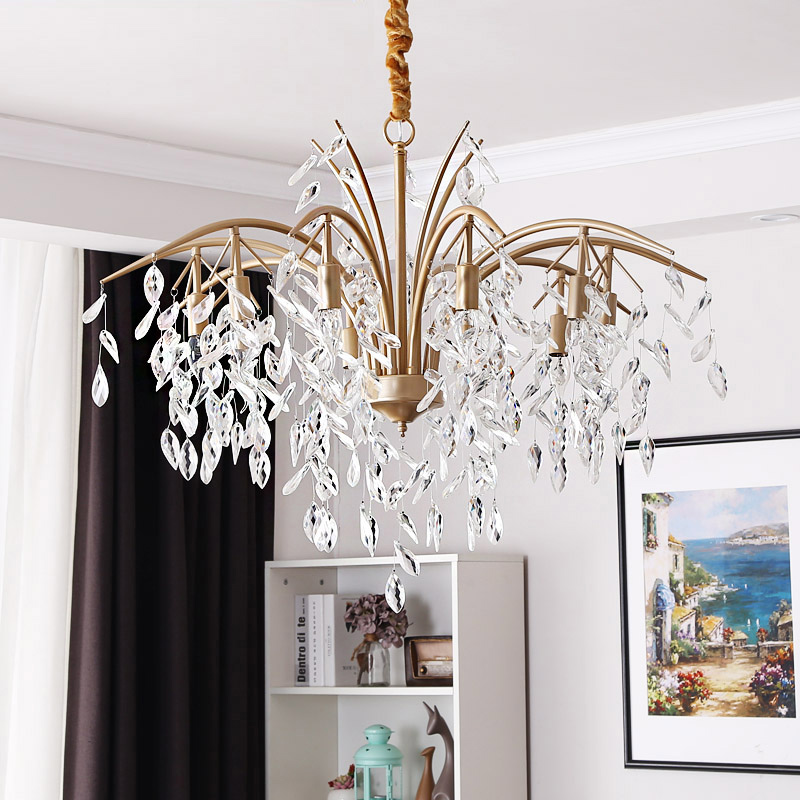 Indoor Lighting  Pendant Lighting Decoration Crystal Chandelier Lighting