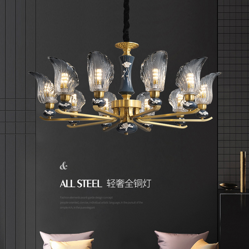 Luxury Chandelier Lighting Copper Chandelier Lighting Decoration Chandelier Lighting