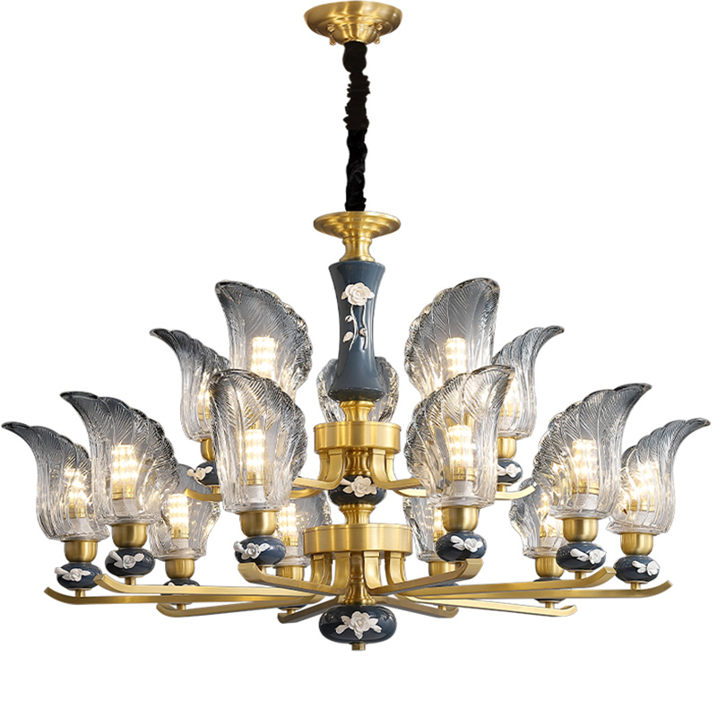 Luxury Chandelier Lighting Copper Chandelier Lighting Decoration Chandelier Lighting