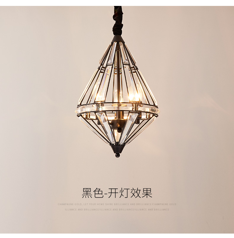 chandelier lighting led decoration light pendant lamp modern crystal chandelier  10