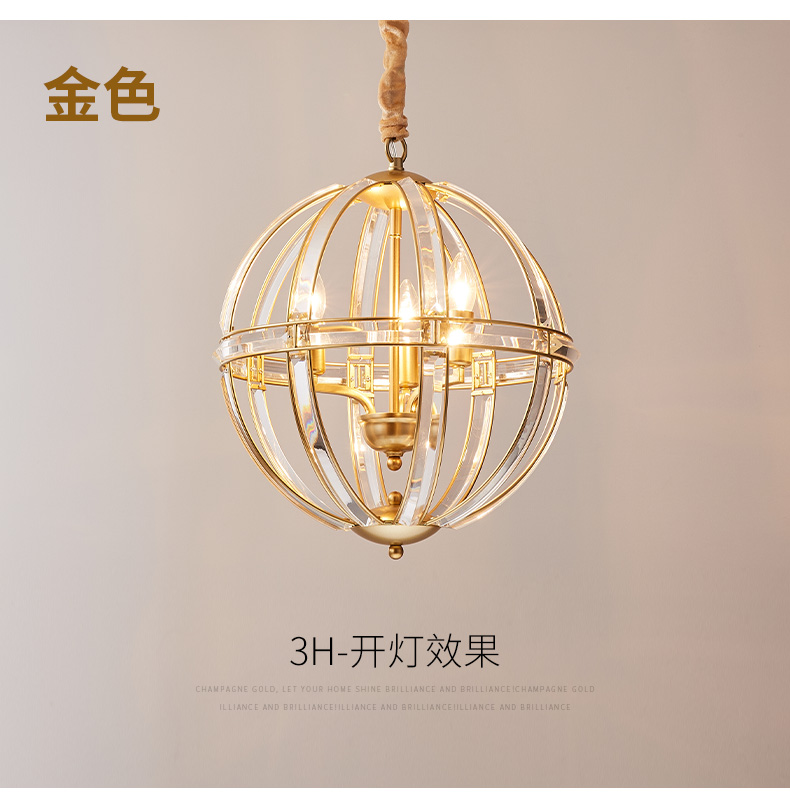 modern crystal chandelier  pendant lamp ceiling lamp home lighting  7