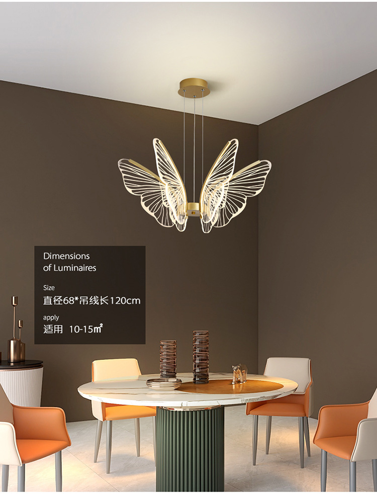  Ceiling lamp modern chandelier rope lighting pendant lamp home lighting  11