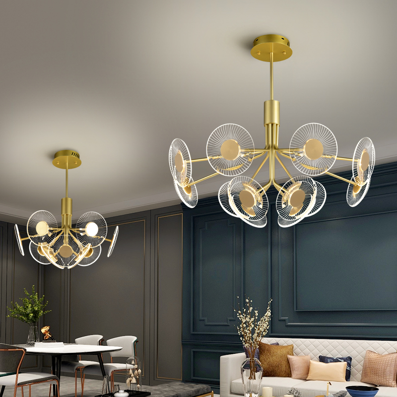 Home lighting ceiling lamp pendant lamp led chandelier rope lighting