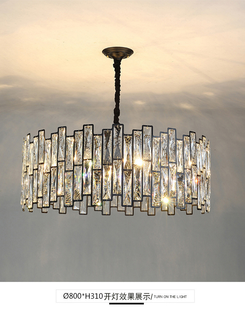 crystal chandelier chandelier light crystal hotel crystal lamp ceiling lamp  8