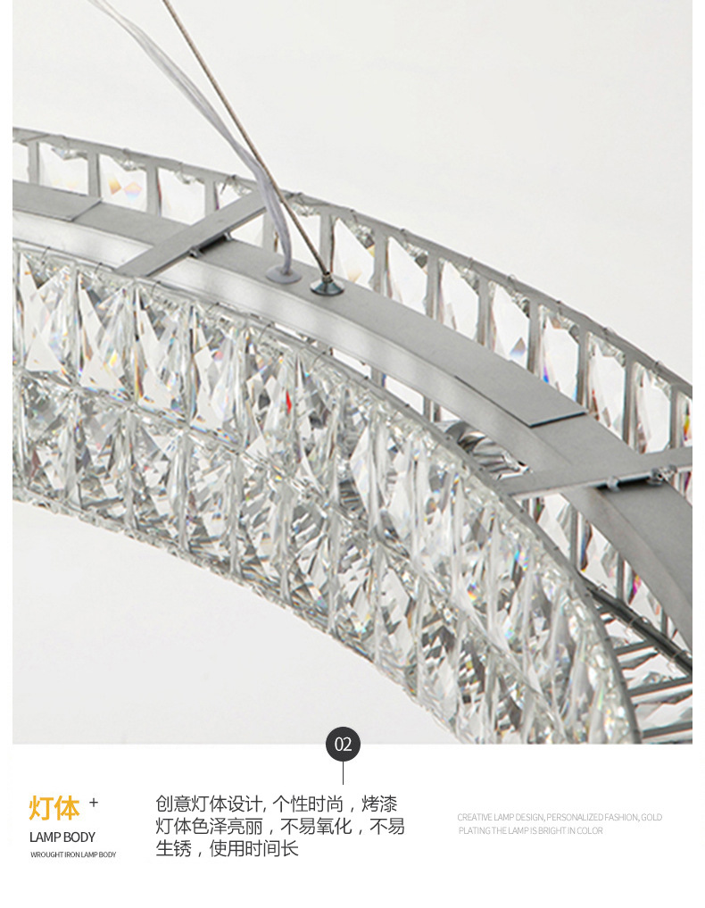 modern chandelier crystal light baccarat Luminaire manufacturer  10