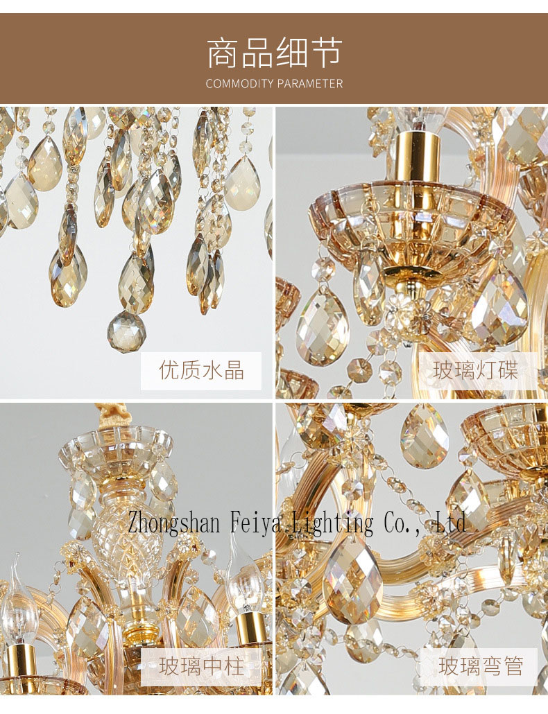 home decor crystal lamp ceiling lamp crystal chandelier oval crystal chandelier  9