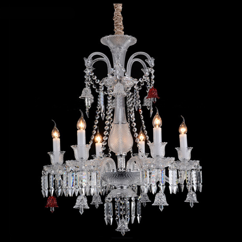 crystal chandelier pendant lighting pendant light ceiling lamp baccarat crystal crystal lamp  7